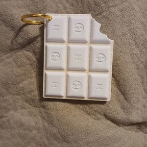 Chanel Chocolate Bar Keychain